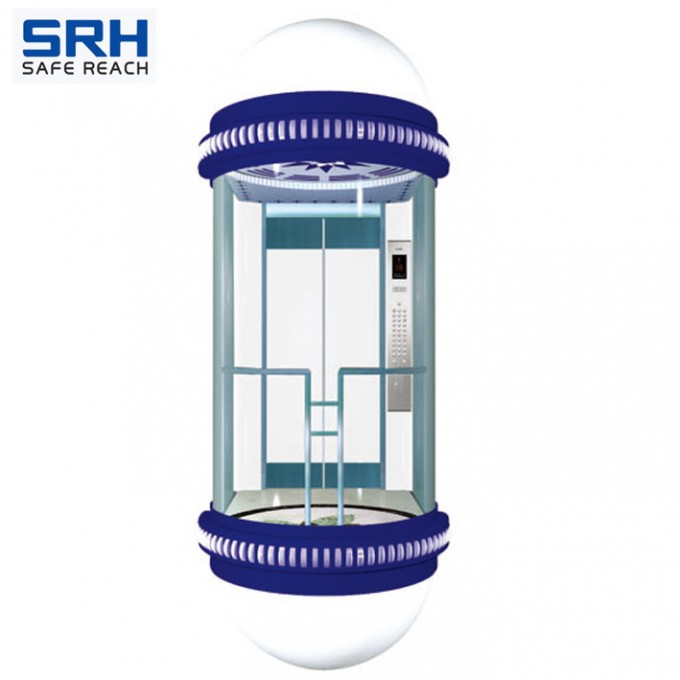 High Quality & Cheap Price Sightseeing Passenger Elevator Image1