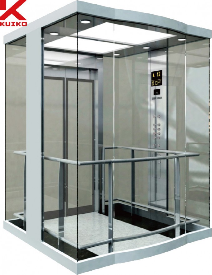 Welcomed Sightseeing Elevator with Stainless Steel Image1