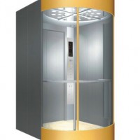 Panoramic Elevator with Glass Cabin for Sightseeing