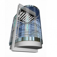 Panoramic Elevator, Sightseeing Elevator with Small Machine Room (XNG-005)