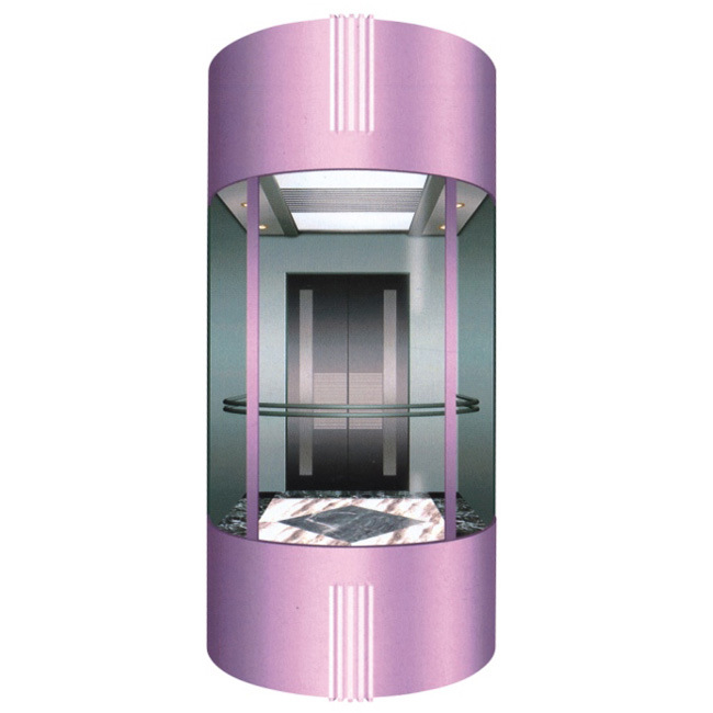 Dsk Stable Efficient Sightseeing Elevator for Hotel Image1