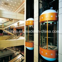 Panoramic Elevator with Glass Cabin for Sightseeing