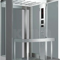 Hairline Stainless Steel Panoramic Elevator Kjx-G108