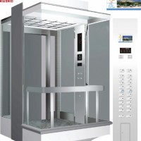 Featured Sightseeing Elevator with Double Door Sildes