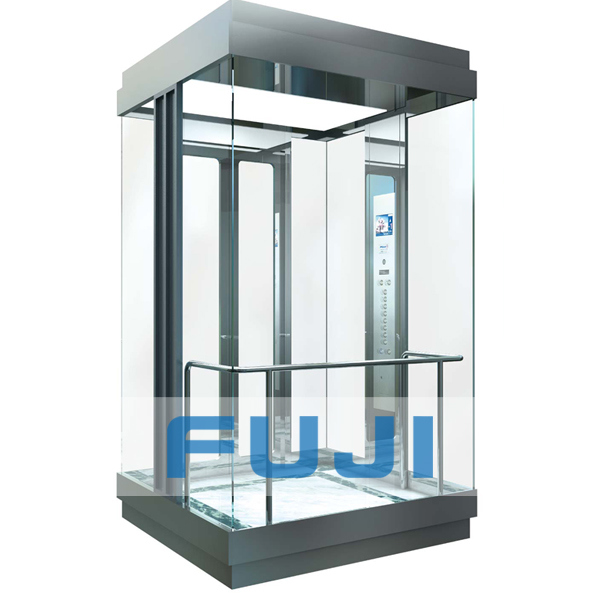 FUJI Panoramic Elevator (All glass square type) Image1