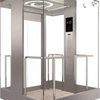 Vvvf Control Observation Panoramic Elevator with Machine Room