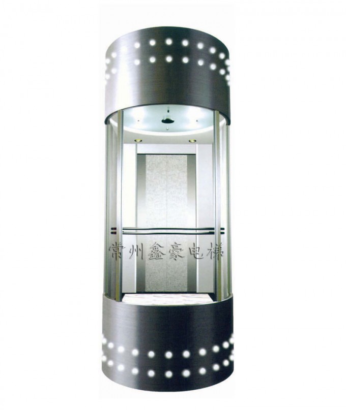 Stable Running Sightseeing Elevator with Nice Decoration Image1