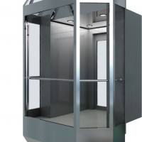 Sightseeing Elevator with Mini Driving Machine
