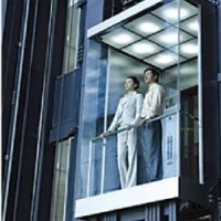 Square Panoramic Elevator with Glass Lift Cabin (XNG-009)