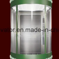 CE Approved Sightseeing Elevator with Gearless Machine for Sale