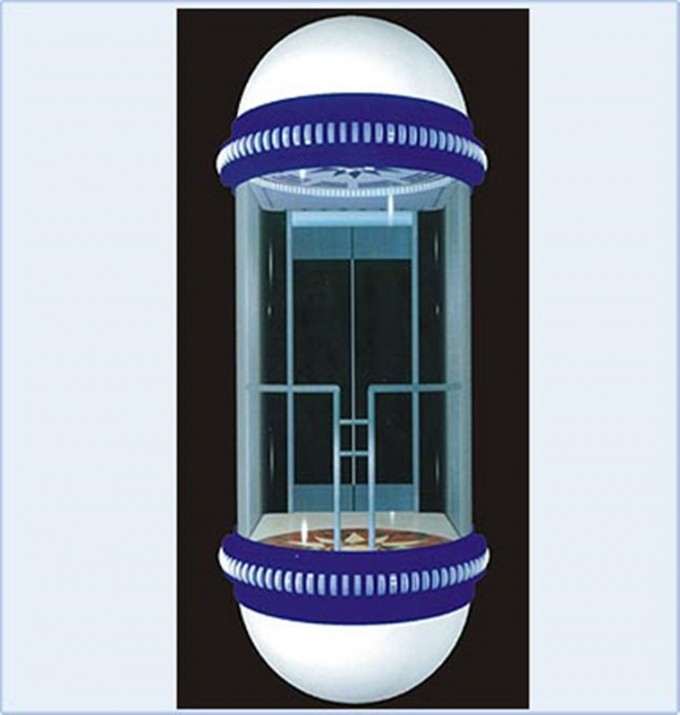 Sightseeing Panoramic Elevator with Glass Cabin Image1