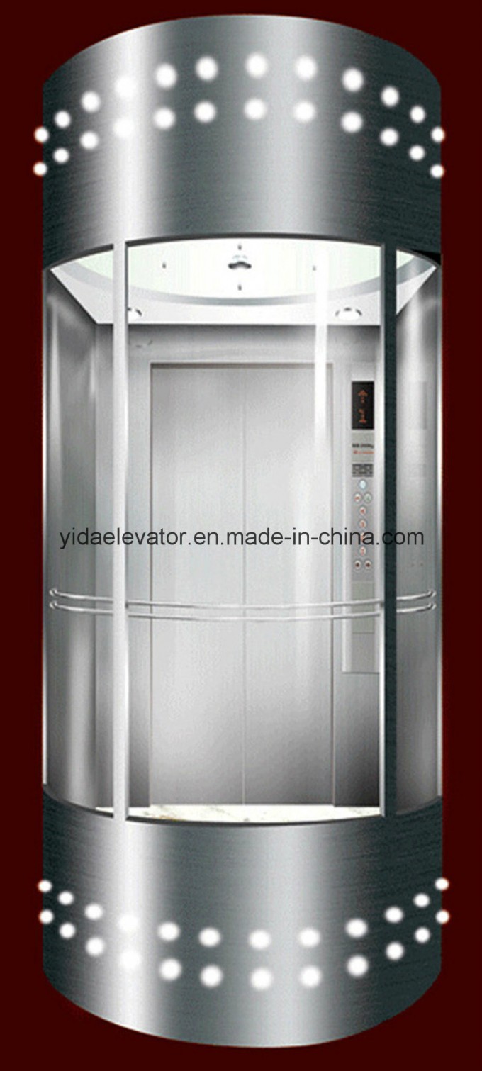 Panoramic Elevator with Glass Cabin for Sightseeing (JQ-A051) Image1