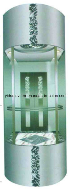 Semi-Circle Rear Wall Sightseeing Elevator Image1