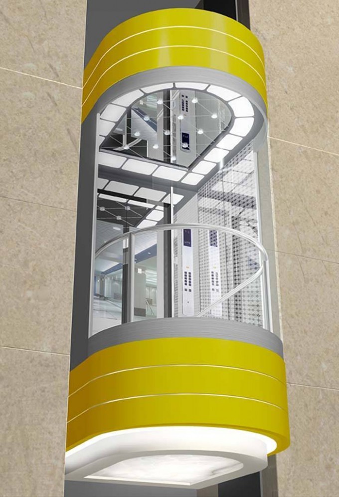 China Passenger Sightseeing Elevator with 1000kg Capacity Image1