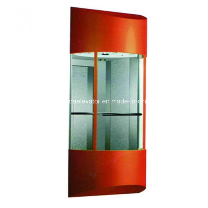 Standard Type Sightseeing Elevator with Small Machine Room Image1