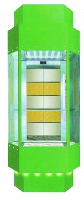 Diamond Type Sightseeing Elevator Image1