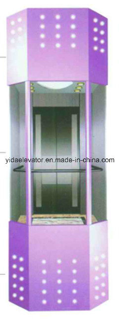 Mrl Diamond Type Rear Wall Panoramic Elevator Image1