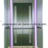 Mrl Diamond Type Rear Wall Panoramic Elevator