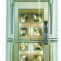 Semi-Circle Panoramic Elevator with Rear Wall in Glass