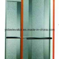 Panoramic Elevator with Colorful Cover