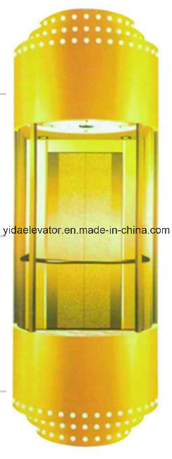 Mrl Semi-Circle Rear Wall Panoramic Elevator Image1