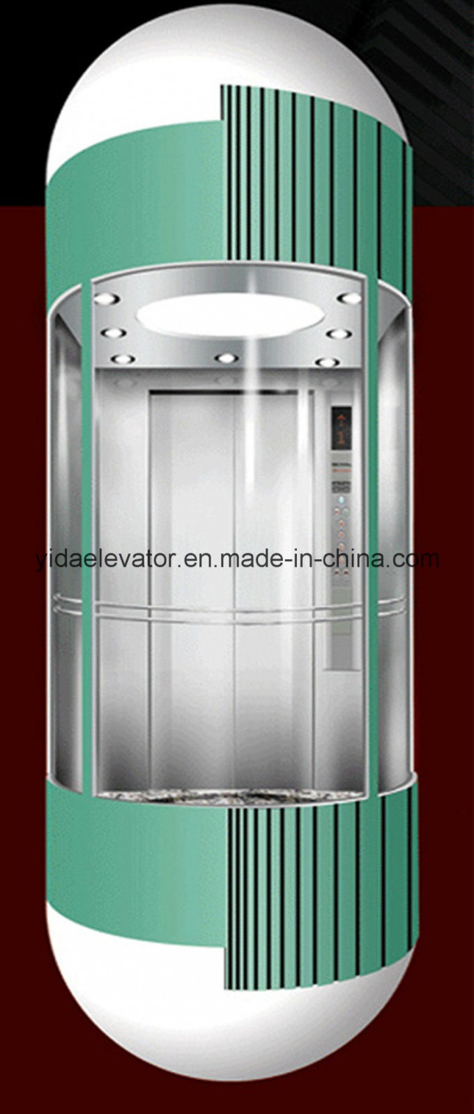 Ce Approved Observation Panoramic Elevator Image1