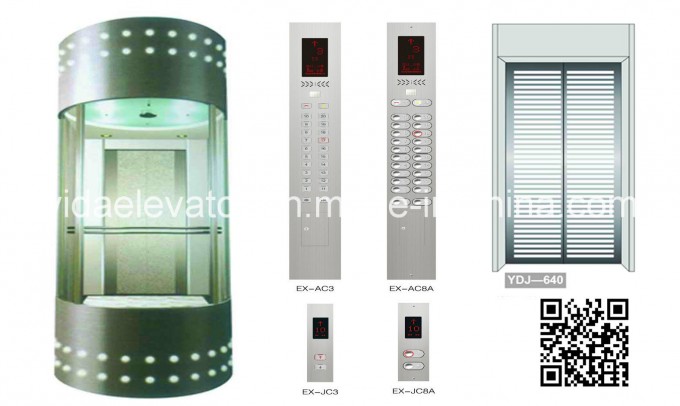 Beautiful Designed Panoramic Elevator From Professional Elevator Manufacturer Image1