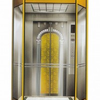 1000kg Diamond Shape Panoramic Elevator with Capsule Cabin (LL-024)