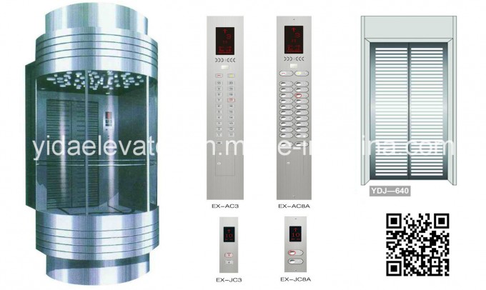 Beautiful Designed Panoramic Elevator with Good Quality and Competitive Price Image1