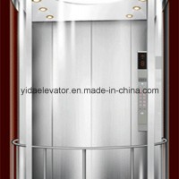 Small Machine Room Capsule Panoramic Elevator