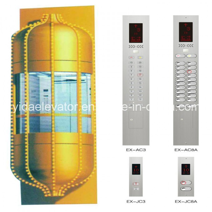 Machine Roomless Panoramic Elevators From Professional Elevator Manufacturer Image1