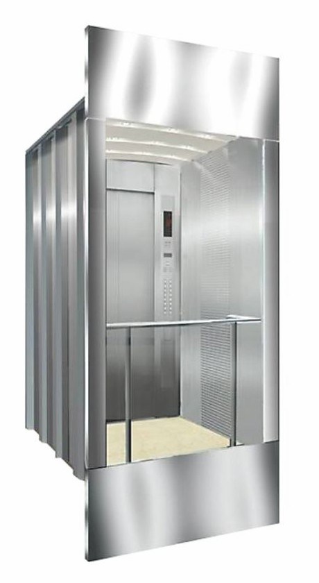 800kg Square Stainless Steel Panoramic Elevator (XNG-012) Image1