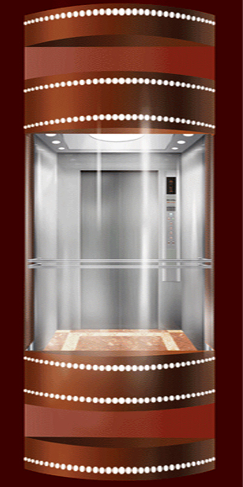Panoramic Elevator with Semi-Circle Rear Wall Image1
