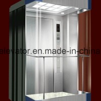 Square Shape Panoramic Elevator with 3 Sides Glass (JQ-A034)