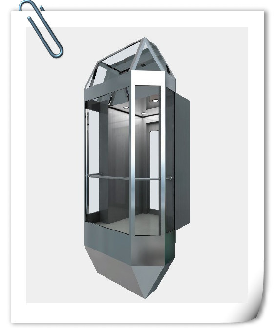 New Fashion Sightseeing Elevator Without Machine Room Image1