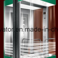 Special Designed Panoramic Elevator with 3 Side Wall in Glass
