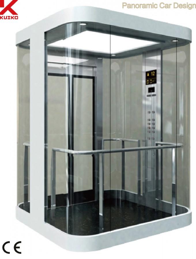 High-End Panoramic Elevator with British Style Image1
