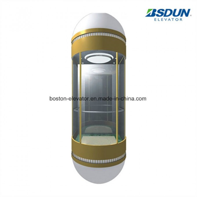 Semi-Circ; Le Observation Passenger Elevator by Elevator Manufacturer Image1