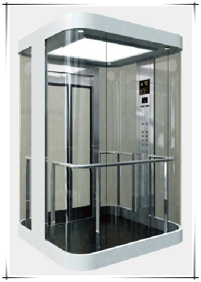 Hot Sale Panoramic Elevator with Vvvf Device Image1
