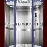 Diamond Shape Panoramic Elevator with Capsule Cabin
