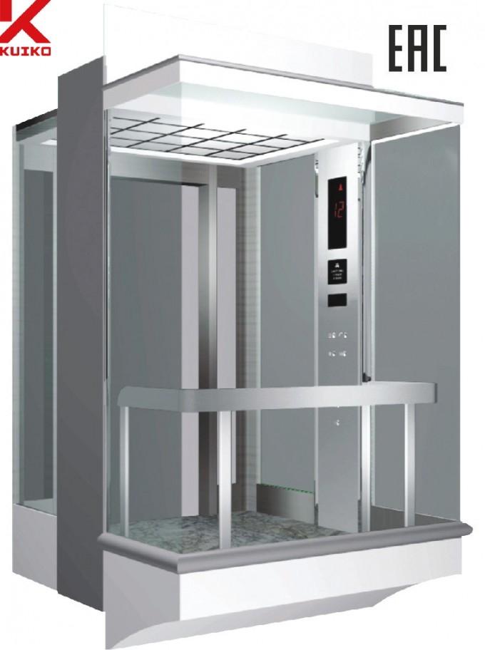 Environment Friendly Panoramic Elevator with AC Driving Image1