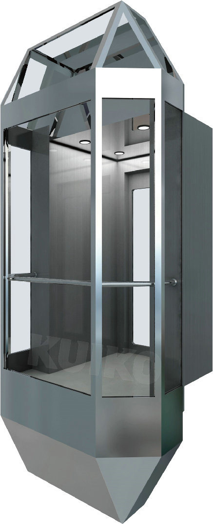 Observation Elevator in Diamond Shape (KJX-G103) Image1