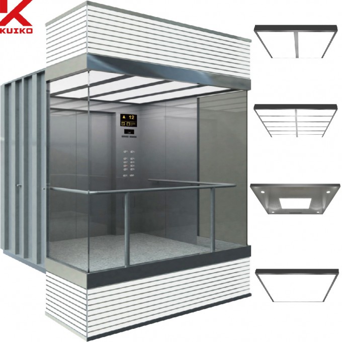 Panoramic Elevator with Deceleration Device Image1