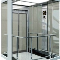 Panoramic Elevator with Glass Car Wall