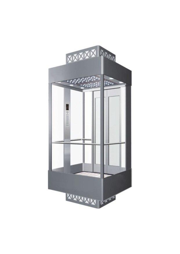 Mr Gearless Machine Room Observation Passenger Elevator Factory Price Image1
