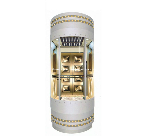 Graceful Observation Elevator with Beautiful Decoration Image1