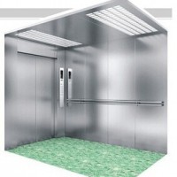 1000kgs Hairline Stainless Steel Hospital Passenger Elevator