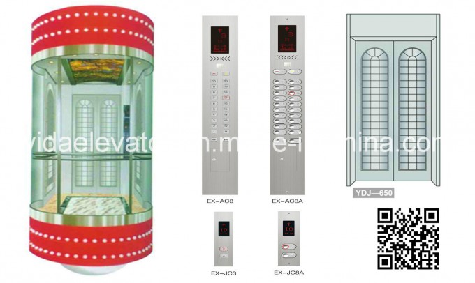 Machine Room Observation Elevators with Good Quality and Competitive Price Image1