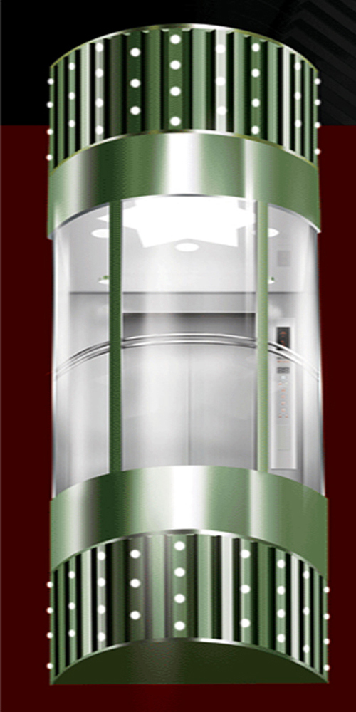Rear Wall Glass Elevator for Observation Image1