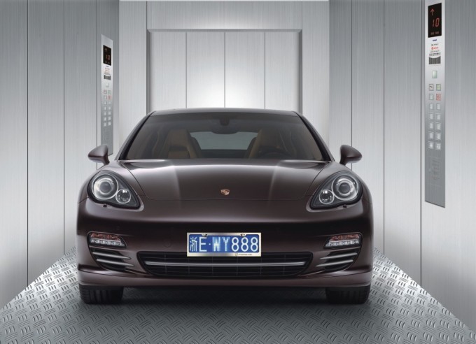 5000kg Capacity Freight Lift Automobile Car Elevator with Competitive Price Image1